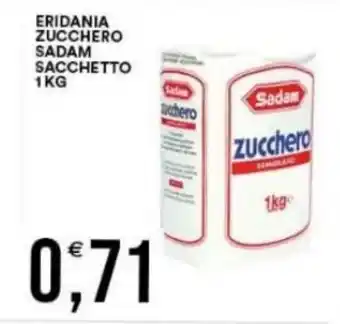 Vantaggio Cash&Carry Eridania zucchero sadam sacchetto offerta