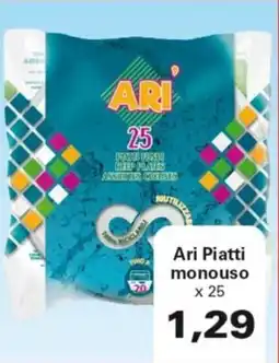 Alvama Ari Piatti monouso offerta