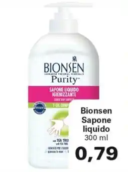 Alvama Bionsen Sapone liquido offerta