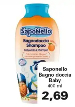 Alvama Saponello Bagno doccia Baby offerta