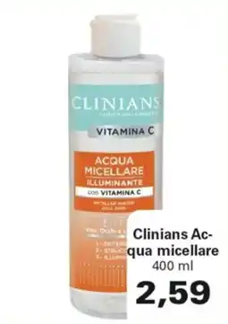 Alvama Clinians Acqua micellare offerta