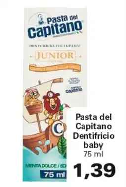 Alvama Pasta del Capitano Dentifricio baby offerta