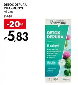 Bennet Vitarmonyl detox depura offerta