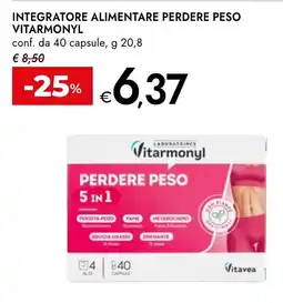 Bennet Vitarmonyl integratore alimentare perdere peso offerta