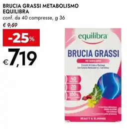 Bennet Equilibra brucia grassi metabolismo offerta
