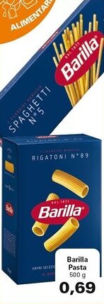 Alvama Barilla Pasta offerta