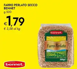 Bennet Bennet farro perlato secco offerta
