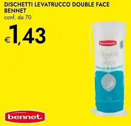 Bennet Bennet dischetti levatrucco double face offerta
