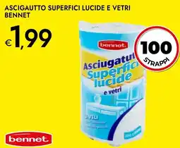 Bennet Bennet ascigautto superfici lucide e vetri offerta