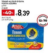 Bennet Flotta azzurra tonno all'olio d'oliva offerta