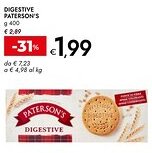 Bennet Paterson's digestive offerta