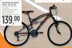 Conad MOUNTAIN BIKE FULL 24 O 26 offerta