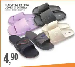 Conad CIABATTA FASCIA UOMO O DONNA offerta