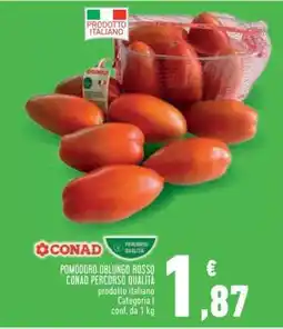 Conad Superstore POMODORO OBLUNGO ROSSO offerta