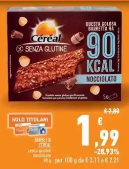 Conad Superstore BARRETTA CÉRÉAL offerta