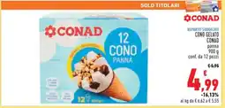 Conad Superstore CONO GELATO CONAD panna offerta