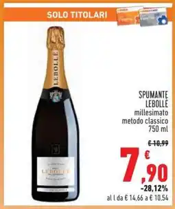 Conad Superstore SPUMANTE LEBOLLE offerta
