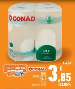 Conad Superstore Maxi asciugatutto CONAD offerta