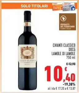 Conad Superstore Chianti Classico DOCG Lamole di Lamole offerta