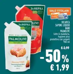 Conad PALMOLIVE Sapone Liquido Mani offerta