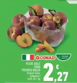 Conad PESCHE GIALLE CONAD PERCORSO QUALITÀ offerta