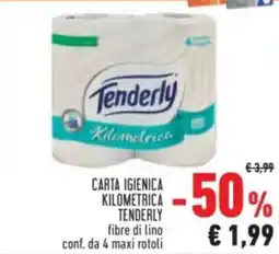 Conad Carta Igienica Kilometrica Tenderly offerta
