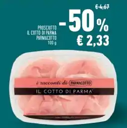 Conad PROSCIUTTO IL COTTO DI PARMA PARMACOTTO offerta