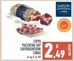 Conad Coppa piacentina DOP offerta