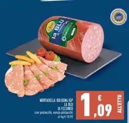 Conad MORTADELLA BOLOGNA IGP LA BLU DI FELISINEO offerta
