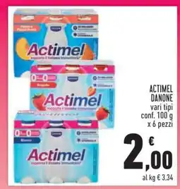 Conad ACTIMEL DANONE offerta