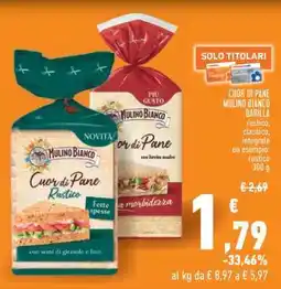 Conad CUOR DI PANE MULINO BIANCO BARILLA offerta