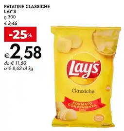 Bennet Lay's patatine classiche offerta