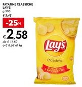 Bennet Lay's patatine classiche offerta
