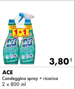 Iper Tosano ACE Candeggina spray + ricarica offerta
