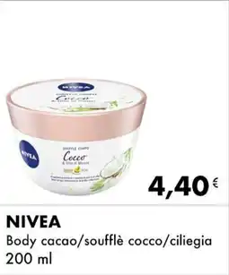 Iper Tosano NIVEA Body cacao/soufflè cocco/ciliegia offerta
