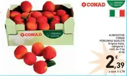 Spazio Conad Conad percorso qualità albicocche offerta