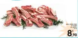 Spazio Conad Mini, spare ribs di suino offerta