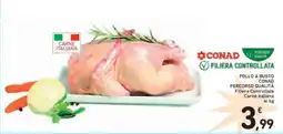 Spazio Conad Conad percorso qualità pollo a busto offerta