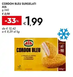 Bennet Aia cordon bleu surgelati offerta