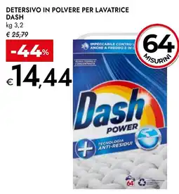 Bennet Dash detersivo in polvere per lavatrice offerta
