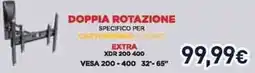 Unieuro Meliconi doppia rotazione offerta