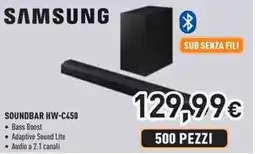 Unieuro Samsung soundbar HW-C450 offerta