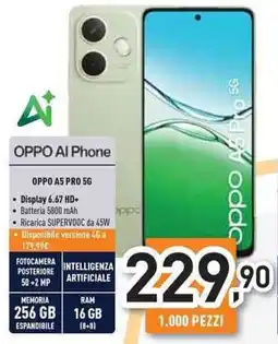 Unieuro OPPO A5 PRO 5G offerta