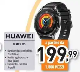 Unieuro Huawei watch GT5 offerta
