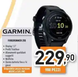 Unieuro Garmin. forerunner 255 offerta