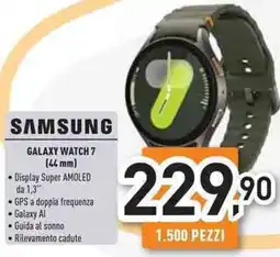 Unieuro Samsung galaxy watch 7 offerta