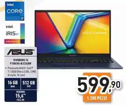 Unieuro Asus vivobook 15 F1504VA-NJ2340W offerta