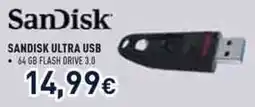 Unieuro Sandisk ultra USB offerta