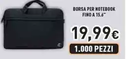 Unieuro Ioplee borsa per notebook fino a 15.6" offerta