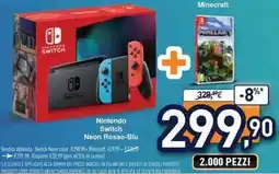 Nintendo Switch Neon Rosso-Blu